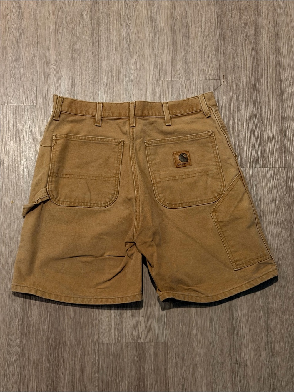 Carhartt Relaxed Fit Rugged Flex Cargo Shorts Men's Size 33 Work Brown